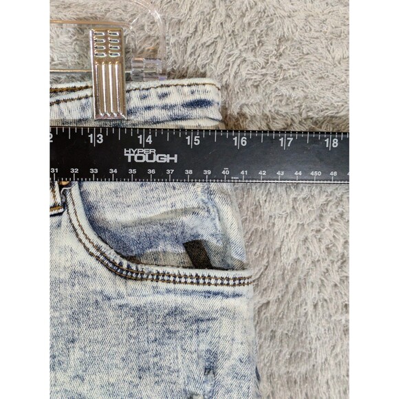 Acid Wash cut off denim shorts womens size 30 See Thru Soul - Picture 3 of 9